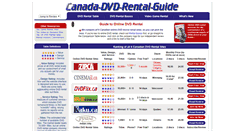Desktop Screenshot of canada-dvd-rental-guide.com