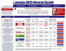 Tablet Screenshot of canada-dvd-rental-guide.com